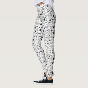 So Many Cats Pattern Leggings