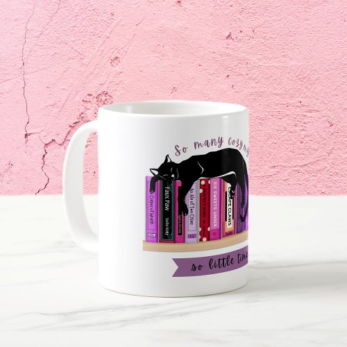 So Many Cozy Mysteries Mug