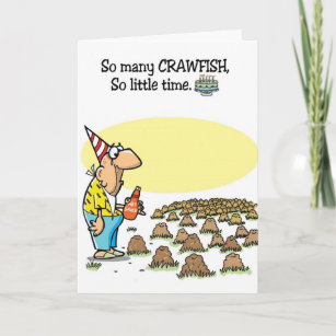 So many Crawfish Card