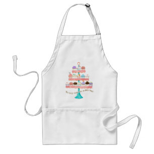 So Many Cupcakes, so Little Time! Cupcake Art Adult Apron