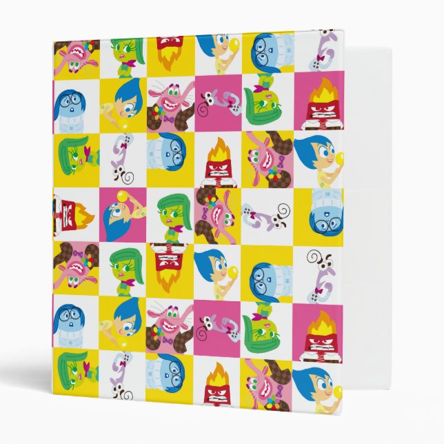 So Many Emotions Pattern Binder (Front/Inside)