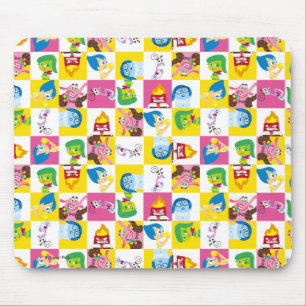 So Many Emotions Pattern Mouse Pad