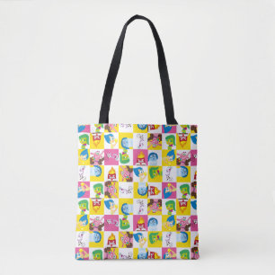 So Many Emotions Pattern Tote Bag