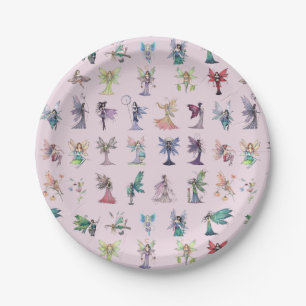 So Many Fairies Fairy Art by Molly Harrison Paper Plates