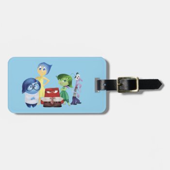 So Many Feelings Luggage Tag by insideout at Zazzle
