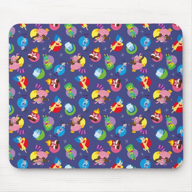 So Many Feelings Pattern Mouse Pad (Front)