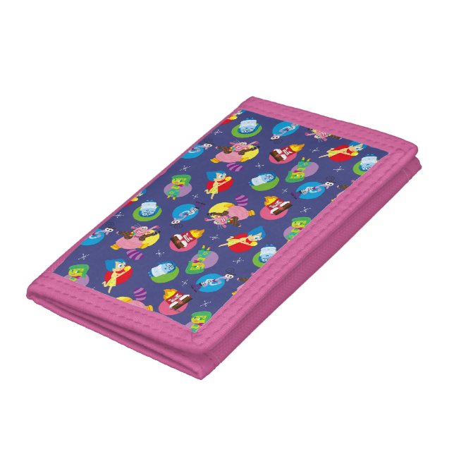 So Many Feelings Pattern Tri-fold Wallet (Bottom)
