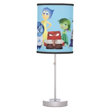 So Many Feelings Table Lamp by insideout at Zazzle