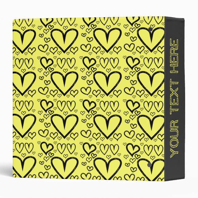 SO MANY HEARTS Binder (Back/Spine)