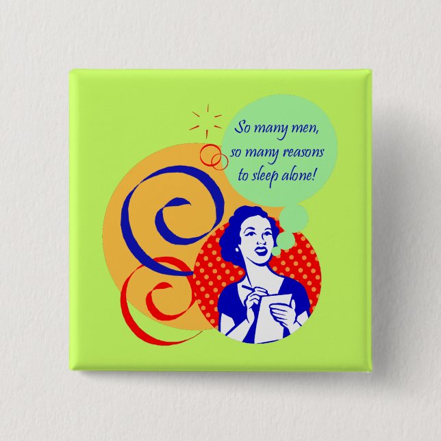 So Many Men Button (Front)
