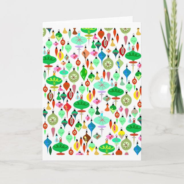 So Many Ornaments Holiday Card (Front)