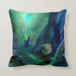 So Many Peacocks Art Designer Pillow