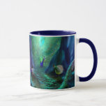 So Many Peacocks Art Mug