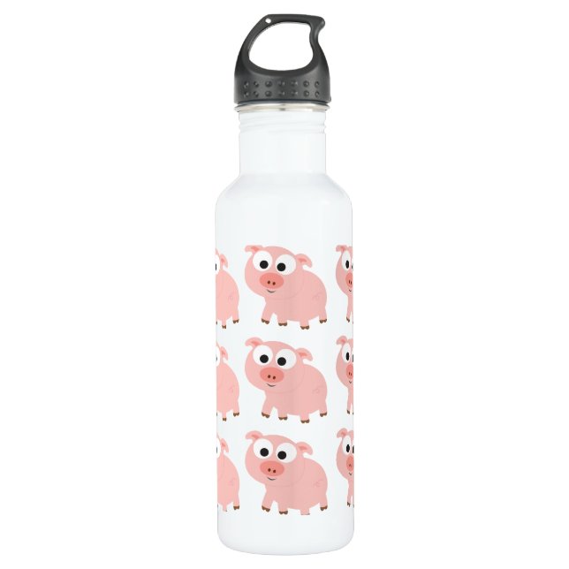 So Many Pigs Water Bottle (Front)