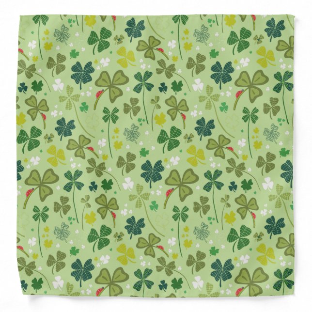 So Many Shamrocks Bandana (Front)