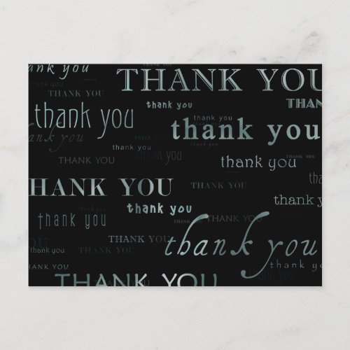 so many thank yous comment card