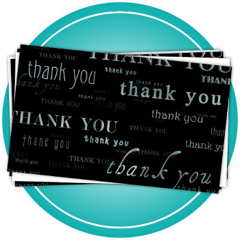 So Many Thank Yous For Your Referral by identica at Zazzle