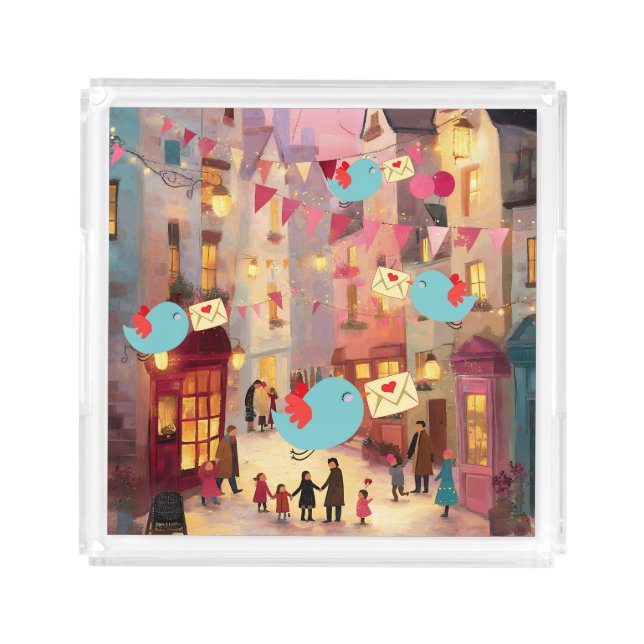 SO MANY VALENTINES FOR DELIVERY ACRYLIC TRAY (Front)