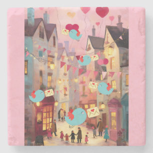 SO MANY VALENTINES FOR DELIVERY STONE COASTER
