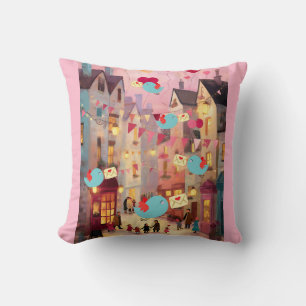 SO MANY VALENTINES FOR DELIVERY THROW PILLOW