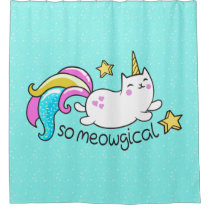 So Meowgical Cute Unicorn Kitty Glitter Sparkles Poster Zazzle Com