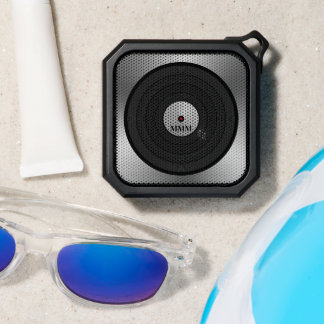 So Much Fun Retro Record Drawing on Bluetooth Speaker