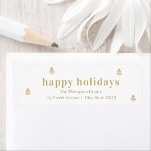 So Much Joy Christmas Holiday Address Label