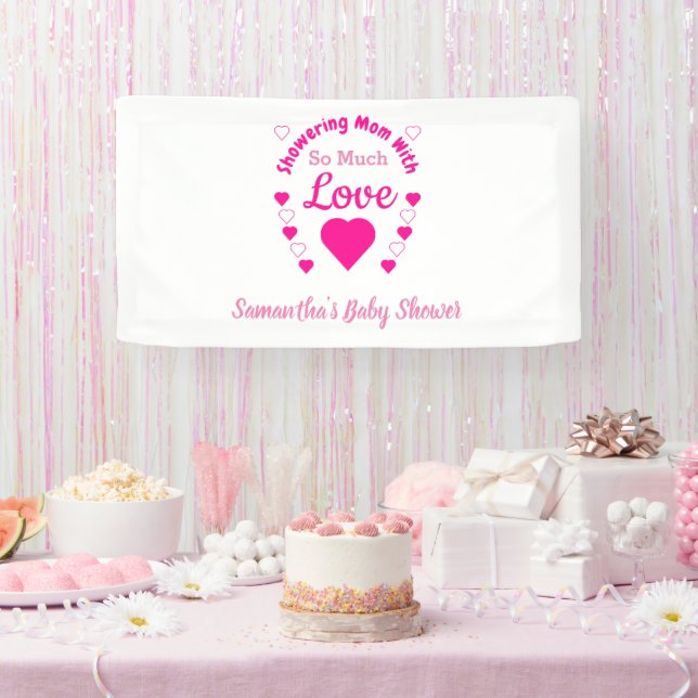 So Much Love Baby Shower Banner (Party)