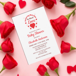 So Much Love Baby Shower Invitation