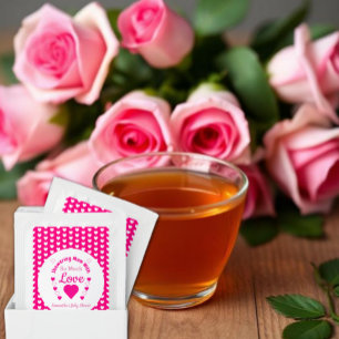 So Much Love Baby Shower Tea Bag Drink Mix