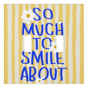 So Much to Smile About Light Switch Cover