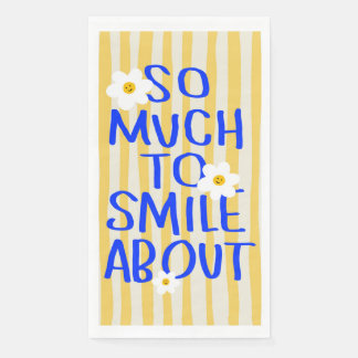 So Much to Smile About Paper Guest Towels