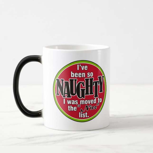 So Naughty Color Morph Mug (Left)
