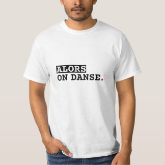 "So on Dance" printed T-shirt