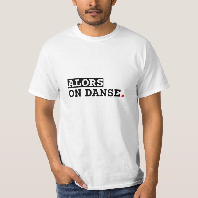 "So on Dance" printed T-shirt (Front)