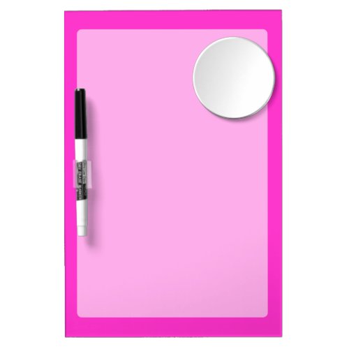 So Pink Color Decor Customize It if you like Dry Erase Board With Mirror