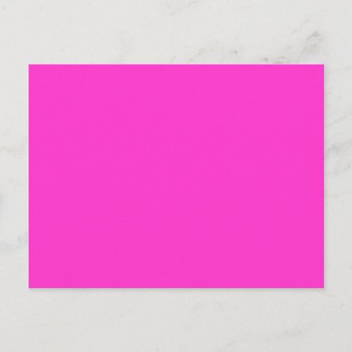 So Pink Color Decor Customize It if you like Postcard