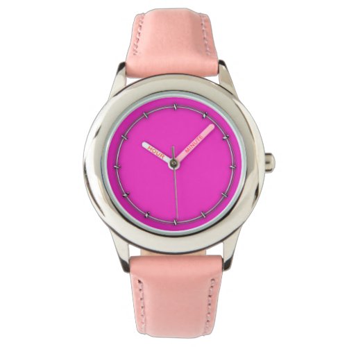 So Pink Colour Decor Customize It if you like Watch
