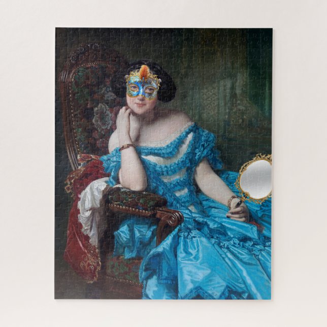  So Posh Masquerade Jigsaw Puzzle (Vertical)