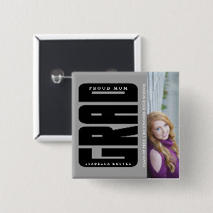 So Proud - DIY Grad Photo Memories Button