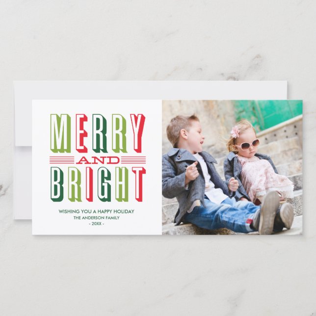 SO RETRO | HOLIDAY PHOTO CARD (Front)