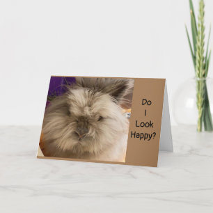 SO "SAD" FOR I CAN'T SEE YOU AT EASTER HOLIDAY CARD