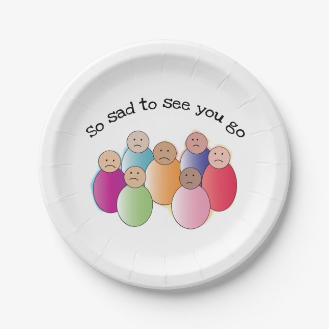 So Sad Paper Plates (Front)