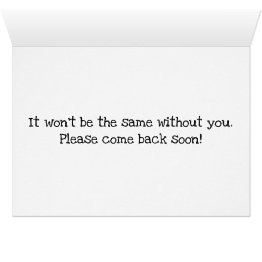 So Sad to See You Go (Inside Horizontal (Bottom))