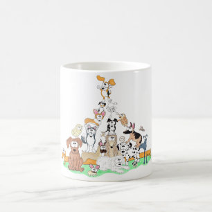 So So Long Dachshund and the Top Dog Beagle Coffee Mug