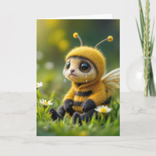 So Sorry Bumblebee Card