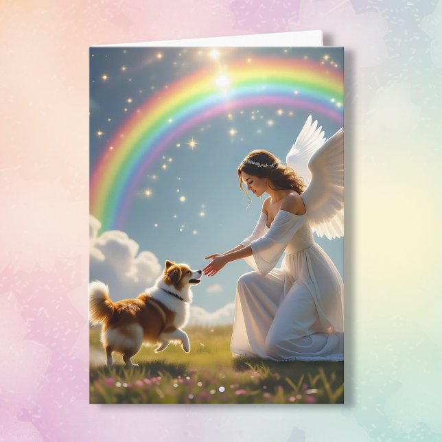 So Sorry | Rainbow Bridge Pet Loss Sympathy Card (Creator Uploaded)