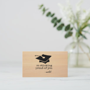 So Stinking Proud of You Funny Graduation Card