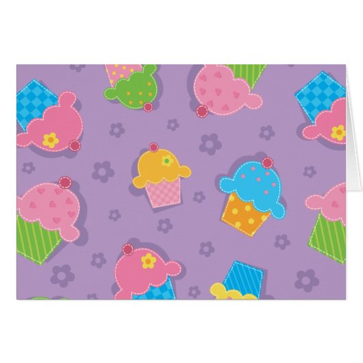 So Sweet Cupcakes Allover Cards (Front Horizontal)