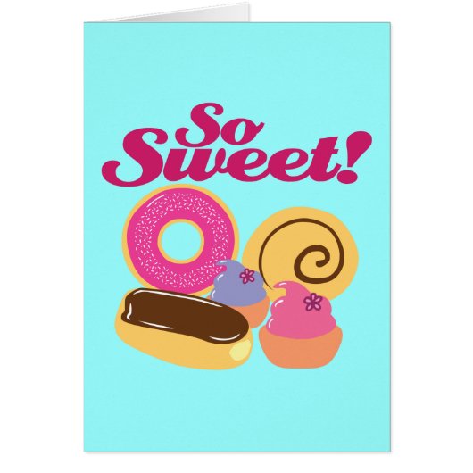 So Sweet Desserts Cards (Front)